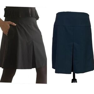 🦌 New Coach Black Skirt w/Pockets and Front Slit Size 14